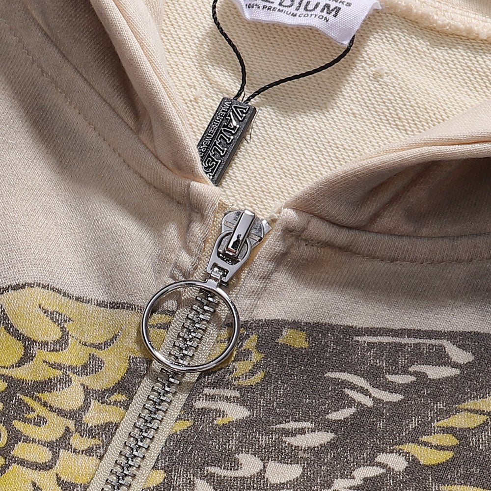 Vale Forever Nostalgia Zip Up 'Tattered/Grey'