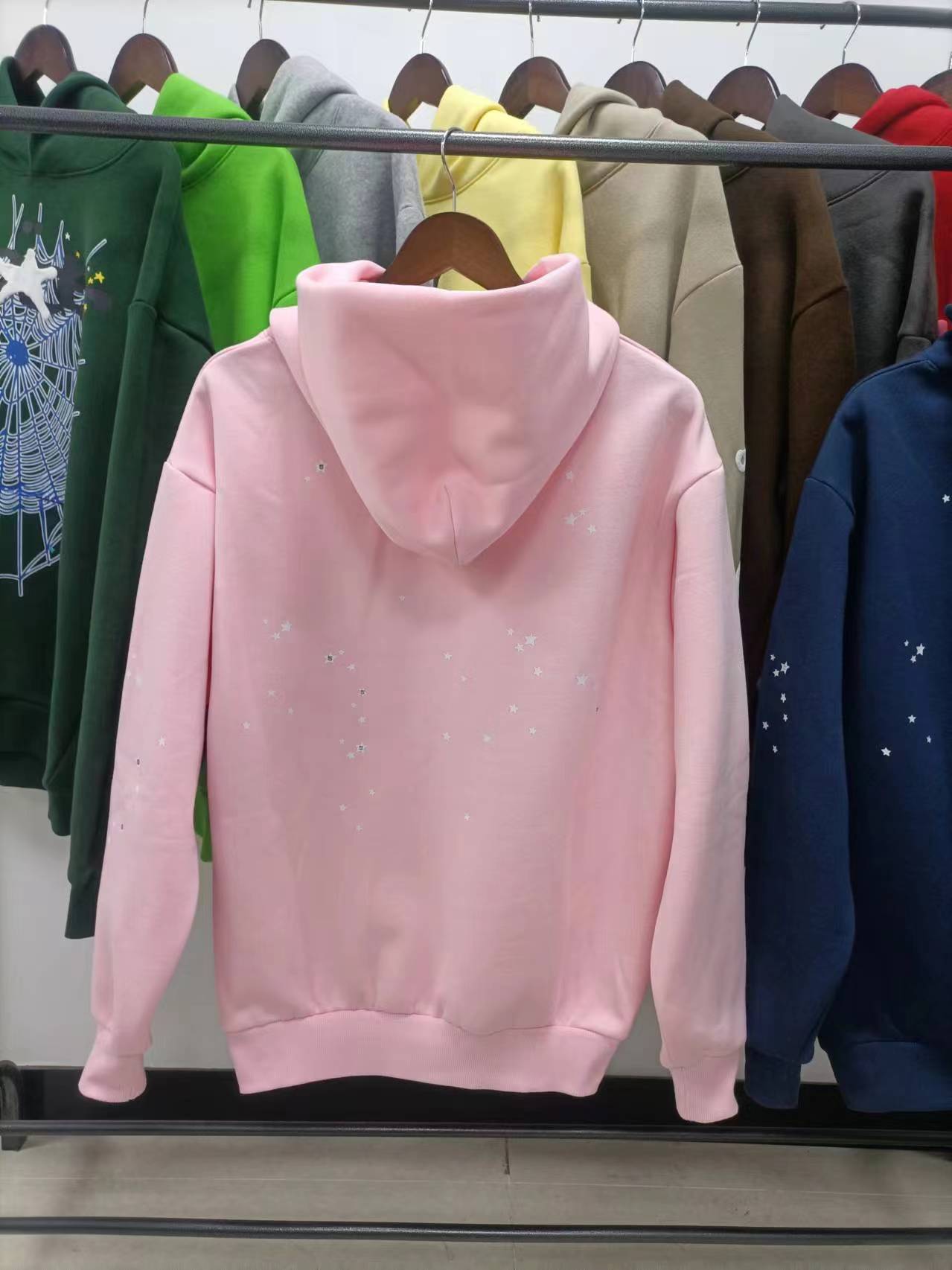Sp5der Atlanta Hoodie 'Pink'