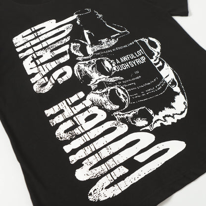 THAT'S A Awful Lot of Cough Syrup ‘Warning T-shirt black’