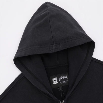 Godspeed Statue Of Liberty Zip Up Hoodie
