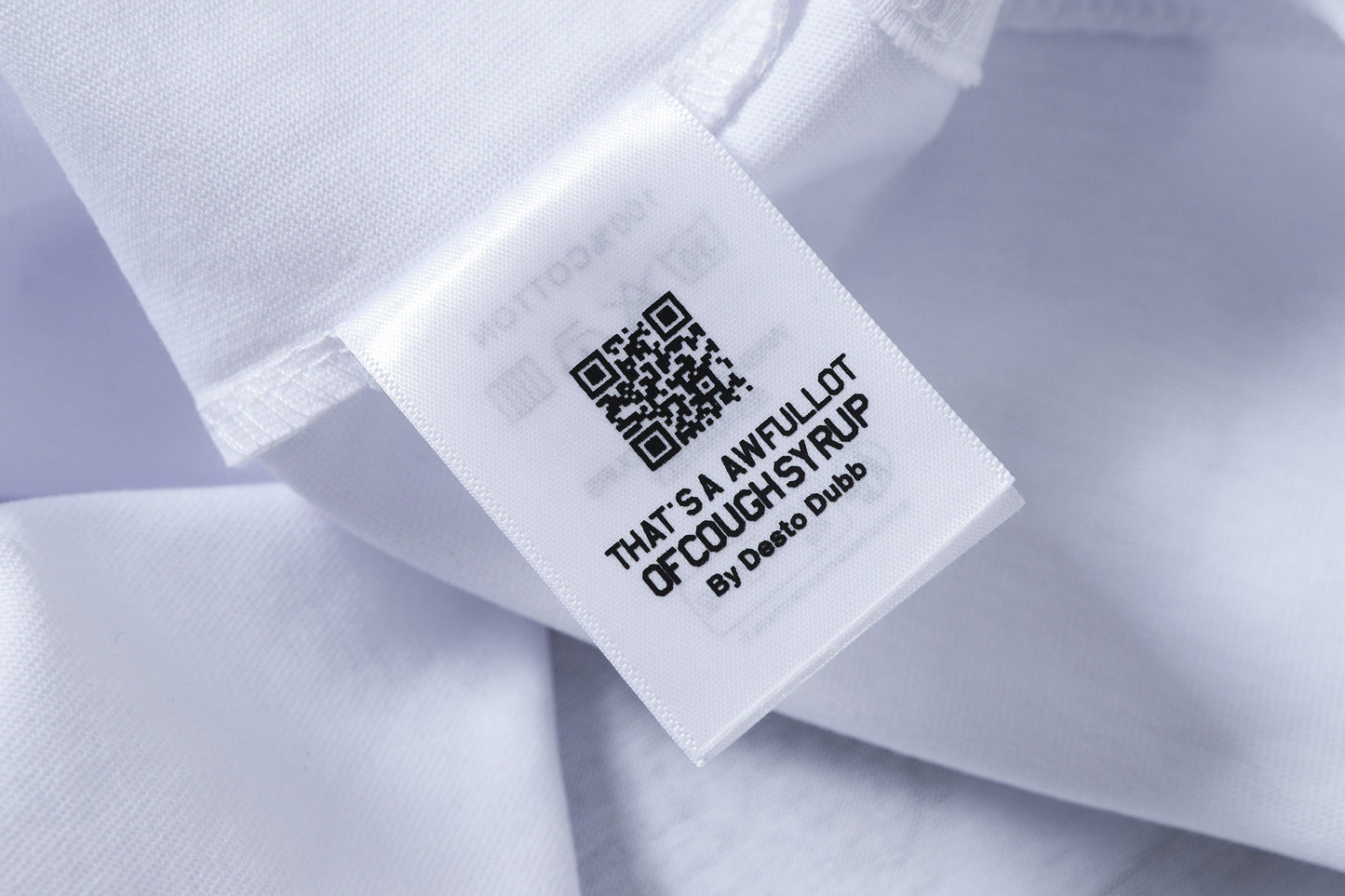 That's A Awful Lot of Cough Syrup Graphic Print Logo T-shirt