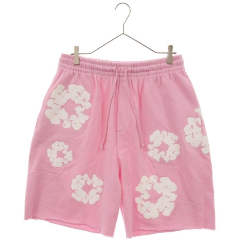 Denim Tears Cotton Wreath Shorts Pink
