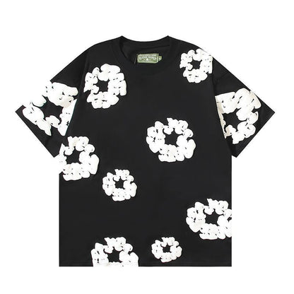 Denim Tears Cotton Wreath T-Shirt Black