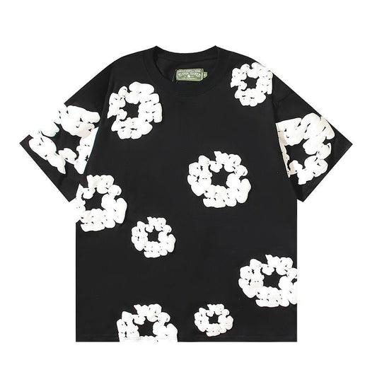 Denim Tears Cotton Wreath T-Shirt Black