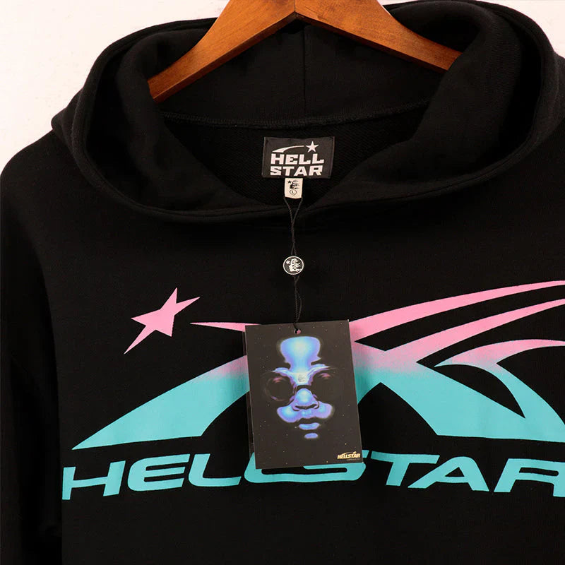 Hellstar Sample Hoodie Black