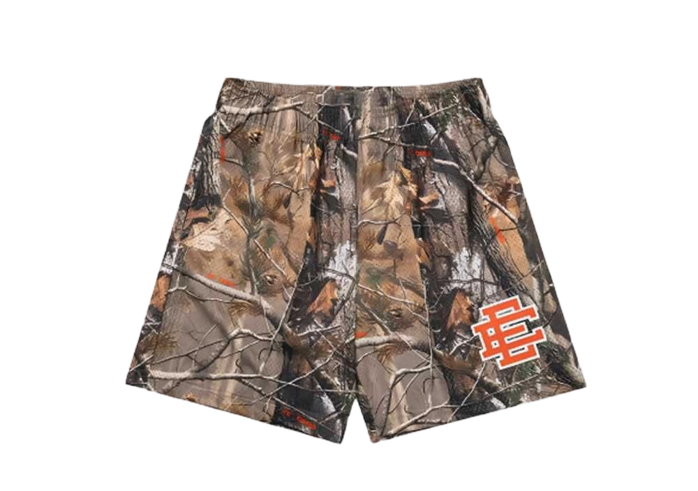 EE Basic Mesh Shorts Real Tree Camo