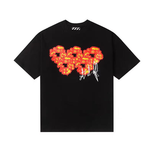Denim Tears Logo T-shirt Black