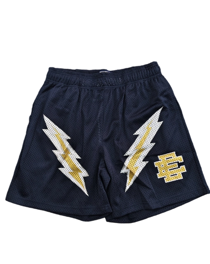 EE Basic Mesh Shorts Navy Bolt