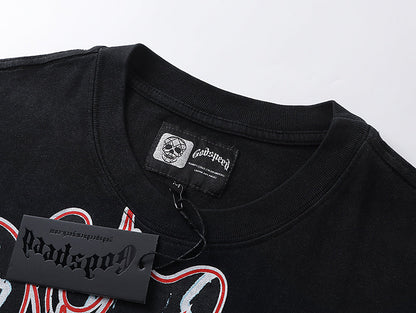 Godspeed Gas Station T-shirt (Black Wash)