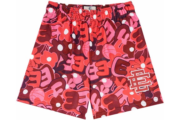 Eric Emanuel EE Basic Short Graffiti Floral Red