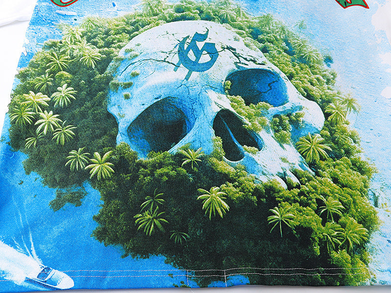 Godspeed Skull Island Tee White