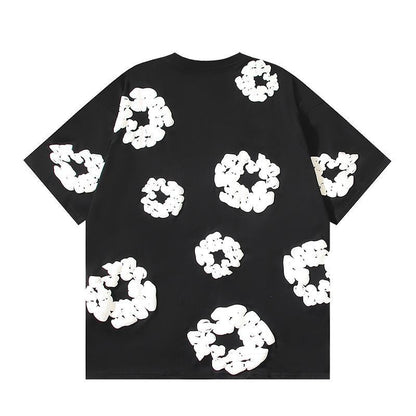 Denim Tears Cotton Wreath T-Shirt Black