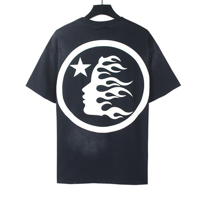 Hellstar Graphic Logo Vintage Washed Black T-Shirt