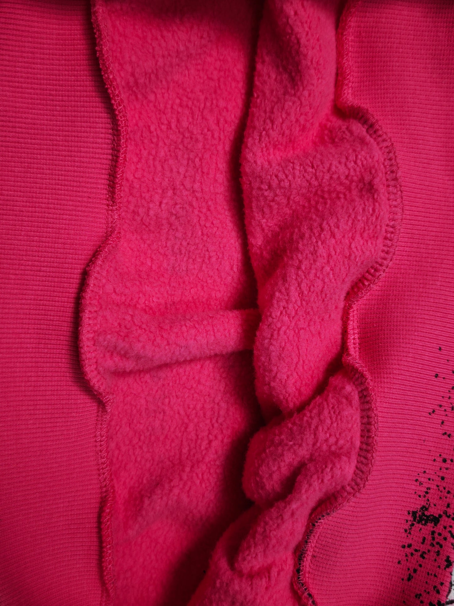 SP5DER Stencil Hoodie Pink