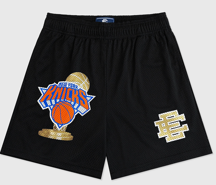 Eric Emanuel x New York Knicks Champ Shorts Black