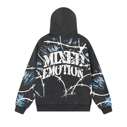 Mixed Emotion Acid Radioactive Hoodie