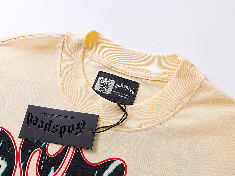 Godspeed Gas Station T-shirt Bone