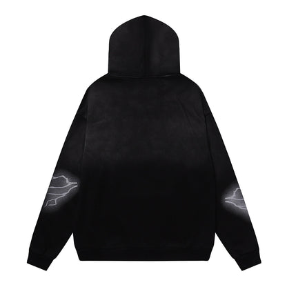Vale Forever Valley Dreams "The Dogs" Pullover Hoodie Black