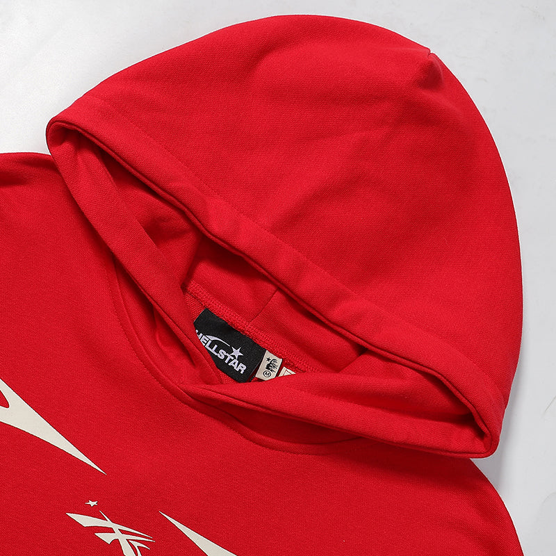Hellstar Sports Jet  Hoodie Red