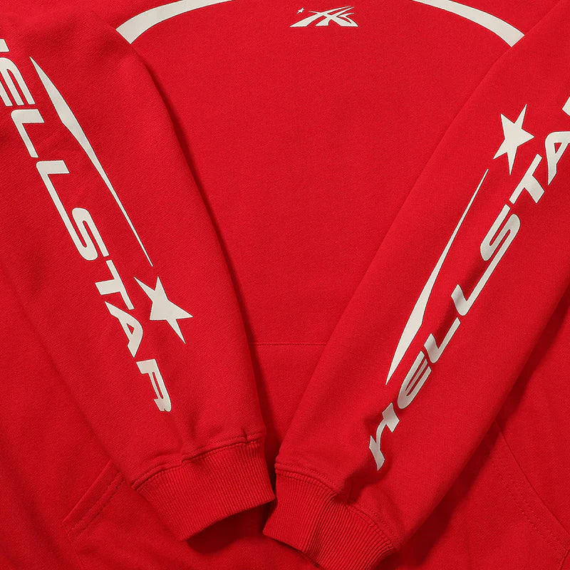 Hellstar Sports Jet  Hoodie Red