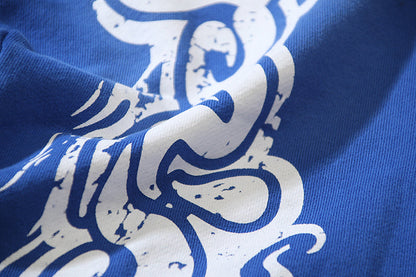 Hellstar Blue Yoga Flare Sweatpants
