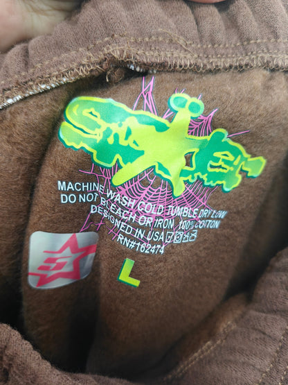 Sp5der Classic Sweatpant 'Brown'