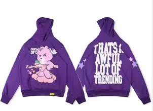 That's A Awful Lot Of Cough Syrup x Coi Leray Hoodie Purple