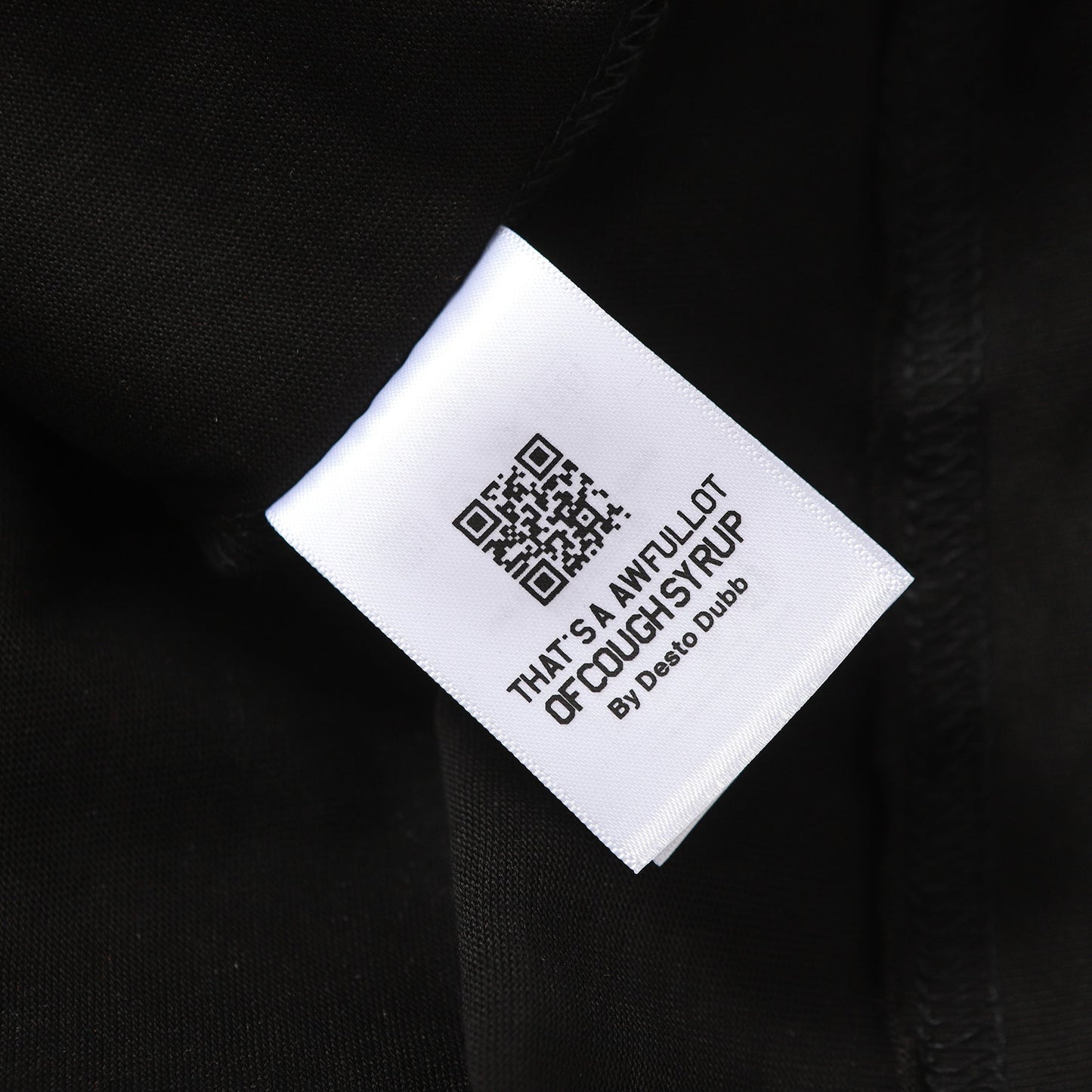 THAT'S A Awful Lot of Cough Syrup Black baseball T-shirt
