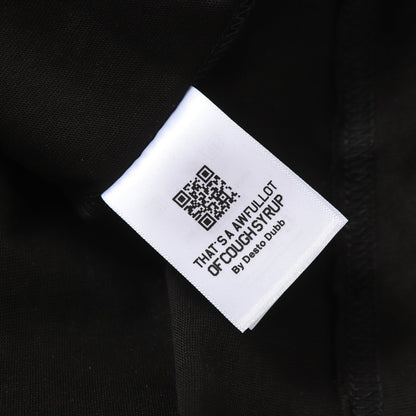 THAT'S A Awful Lot of Cough Syrup Black baseball T-shirt