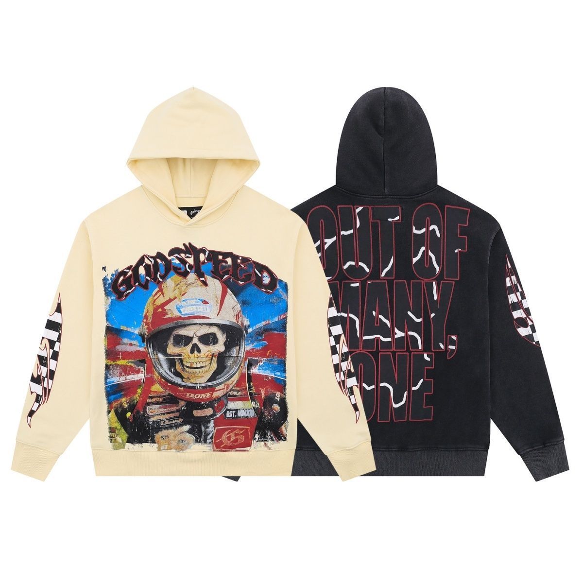 Godspeed Balaclava Skull Hoodie