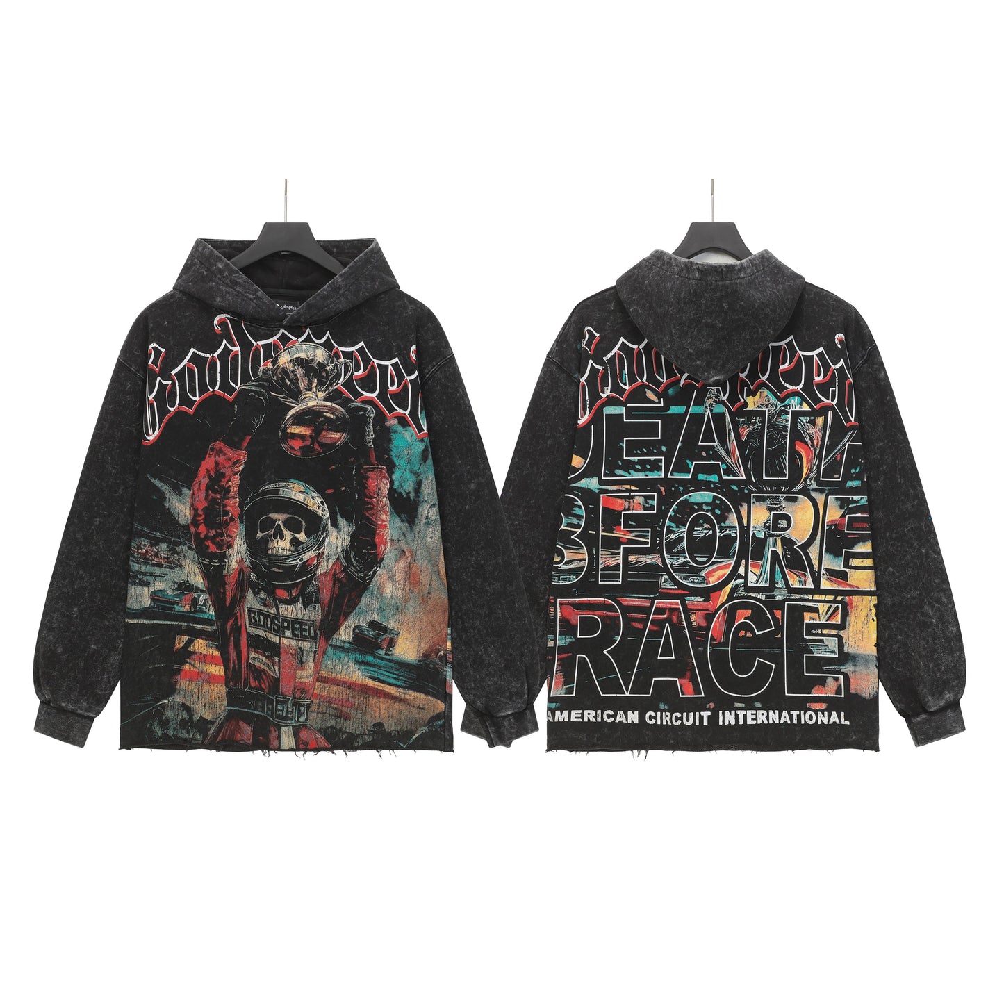 Godspeed "Death Before Race" Hoodie