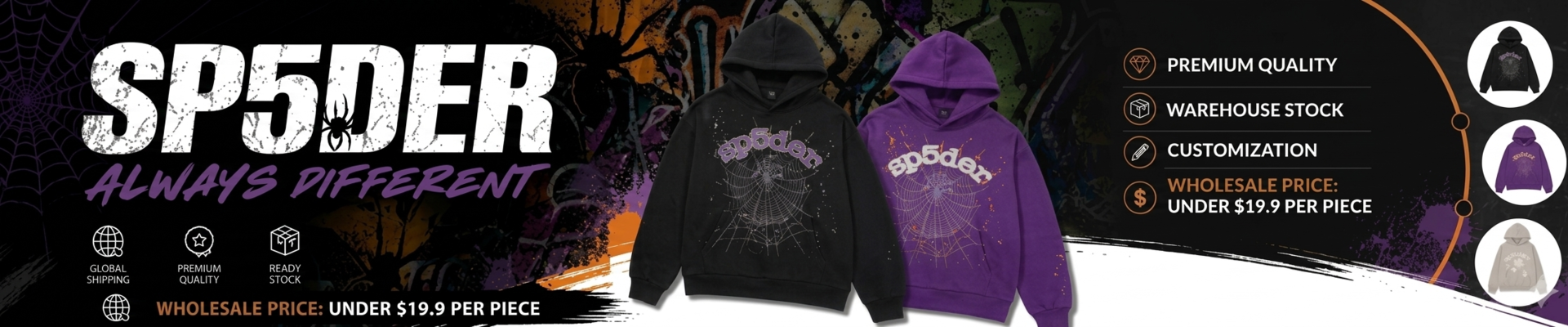 spider hoodie 1:1 men's women's rhinestone heavyweight cotton casual hoodies manufacturers 555 sp5der sweatpants blue pink purple red grey green black