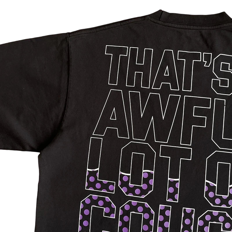 That's A Awful Lot Of Cough Syrup 4 Baby Bottles Black T-Shirt