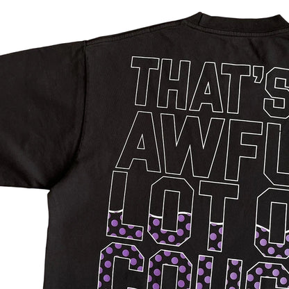 That's A Awful Lot Of Cough Syrup 4 Baby Bottles Black T-Shirt