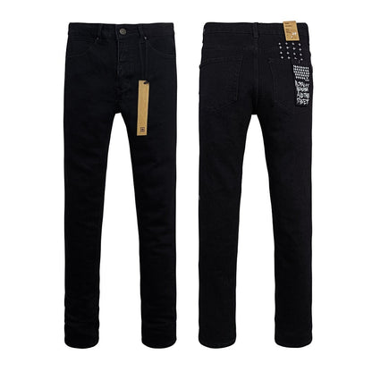 Ksubi Van Winkle Men's Black Skinny Fit Denim Jeans