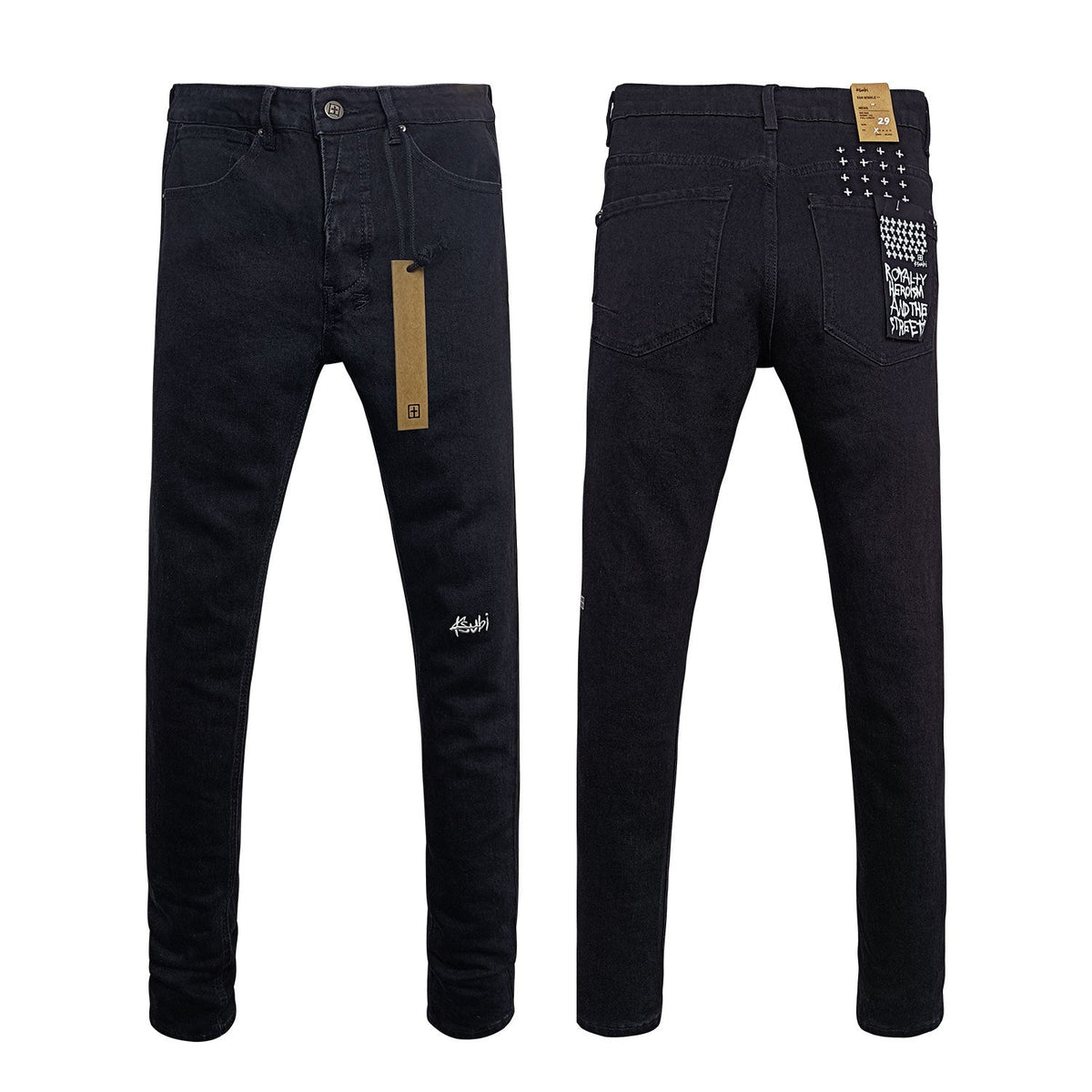 Ksubi Chitch Slim Men's Jet Black Jeans